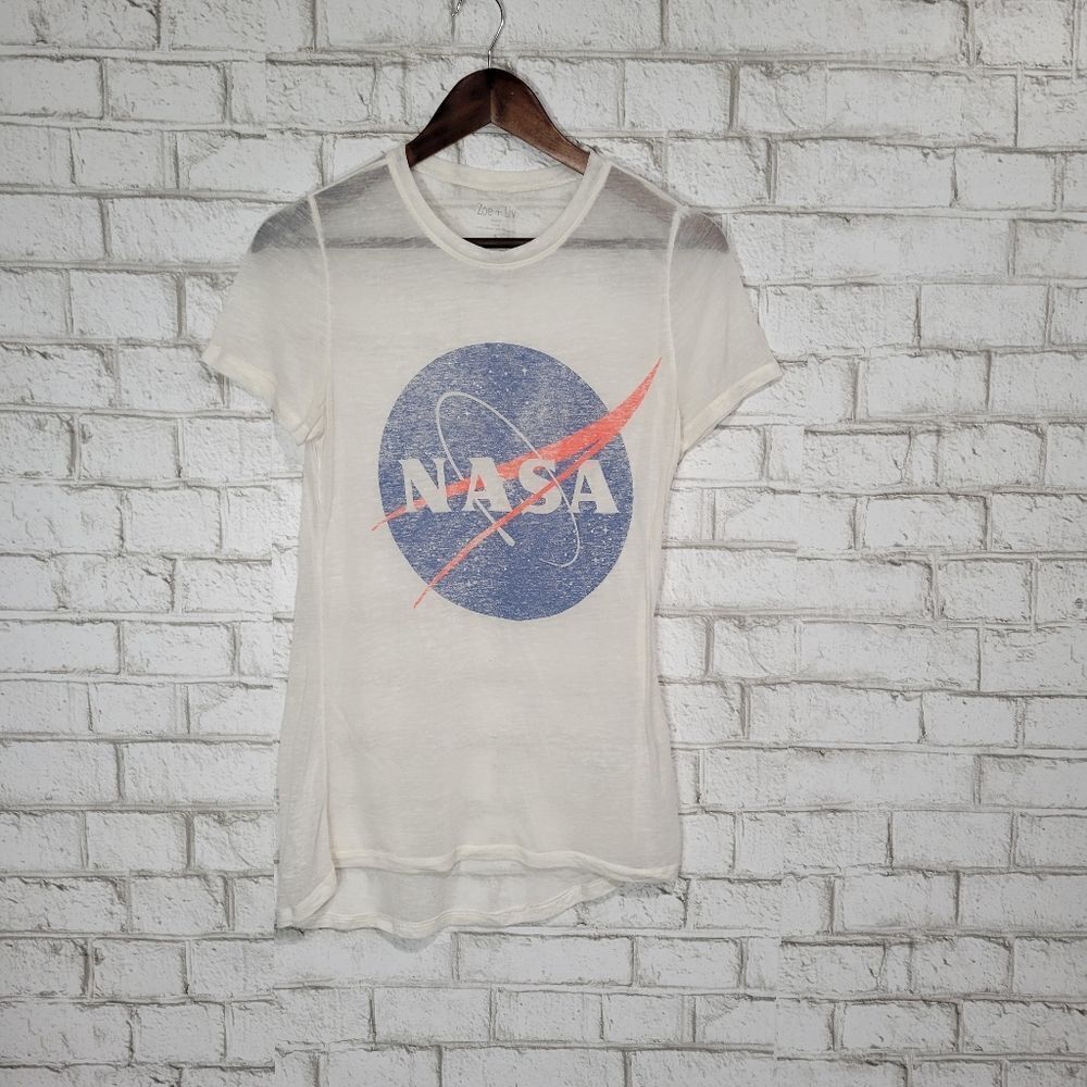 Zoe‎ + Liv NASA short sleeve graphic tee